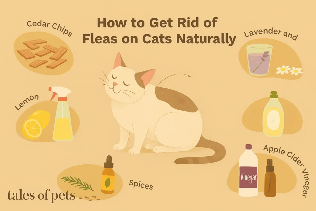 How to get rid of fleas on cats naturally
